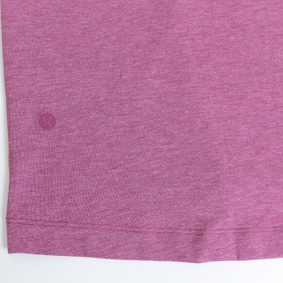 Lululemon Evolution Polo Short Sleeve  Performance Mauve Pink XL - Picture 8 of 9